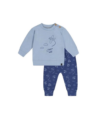 Deux Par Deux Deux par Deux Boys' Organic Cotton Pants and Top Set