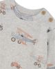 Deux Par Deux Deux par Deux Boys' Organic Cotton Printed Airplanes Pants and Top Set - 3
