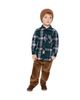 Deux Par Deux Deux par Deux Boys' Plaid Button Front Collar Shirt - 6
