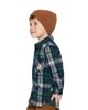 Deux Par Deux Deux par Deux Boys' Plaid Button Front Shirt Collar Shirt - 3
