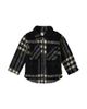 Deux Par Deux Deux par Deux Boys' Plaid Full-Zip Dual Chest Pocket Fleece Overshirt - 1