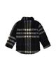 Deux Par Deux Deux par Deux Boys' Plaid Full-Zip Dual Chest Pocket Fleece Overshirt - 2