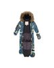 Deux Par Deux Deux par Deux Boys' Play Bear Faux Fur Hood Car Seat One Piece Snowsuit - 3