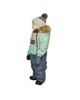 Deux Par Deux Deux par Deux Boys' Play Car Seat Crotch Zipper Fleece Neckwarmer One Piece Snowsuit - 6