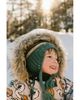 Deux Par Deux Deux par Deux Boys' Play Dog Fleece Hood Car Seat One Piece Snowsuit - 6