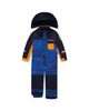 Deux Par Deux Deux par Deux Boys' Play Striped Detachable Hood Fleece Neckwarmer One Piece Snowsuit - 3