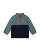 Deux Par Deux Deux par Deux Boys' Quarter Zip Mock Neck Side Pocket Sweatshirt- Baby - 1