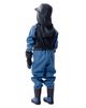Deux Par Deux Deux par Deux Boys' Rain Waterproof Hooded One Piece - 2