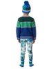 Deux Par Deux Deux par Deux Boys' Ski Jacquard Colorblock Ribbed Cuff Sweater - 5