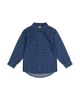 Deux Par Deux Deux par Deux Boys' Smiley Detail Chest Pocket Chambray Shirt - 1