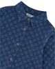 Deux Par Deux Deux par Deux Boys' Smiley Detail Chest Pocket Chambray Shirt - 3