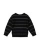 Deux Par Deux Deux par Deux Boys' Striped Texture Ribbed Cuffs Sweater - 2