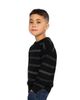 Deux Par Deux Deux par Deux Boys' Striped Texture Ribbed Cuffs Sweater - 5