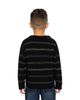 Deux Par Deux Deux par Deux Boys' Striped Texture Ribbed Cuffs Sweater - 6