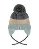Deux Par Deux Deux par Deux Boys' Teddy Bear Face Earflap Winter Knit Hat with Chin Ties - 2