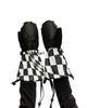 Deux Par Deux Deux par Deux Boys' Teknik Checkered Waterproof Cordura Reinforced Winter Mittens - 5