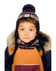 Deux Par Deux Deux par Deux Boys' Winter Fair Isle Earflap Peruvian Knit Hat with Pompom - 4
