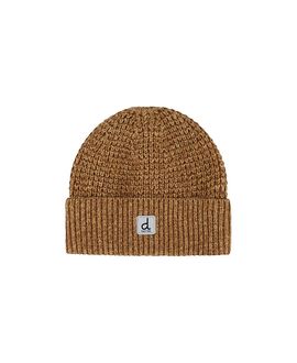 Deux Par Deux Deux par Deux Boys' Winter Ribbed Fleece Lined Rolled Cuff Knit Hat