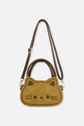 Deux par Deux Deux par Deux Cat Ear Top Handle Adjustable Strap Bag
