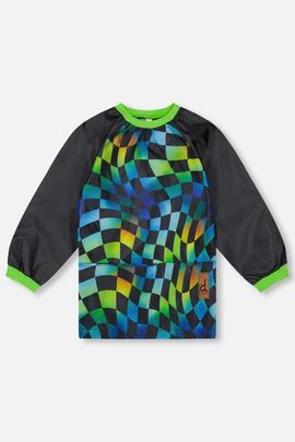 Deux par Deux Deux par Deux Checkered Durable Protective School Apron