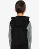 Deux par Deux Deux par Deux Colorblock Checkered Chest Pocket Hooded Top - 4