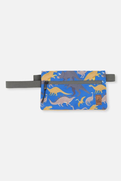 Deux par Deux Deux par Deux Dinosaur Graphic Durable Double-Compartment Pencil Case