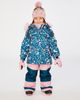 Deux par Deux Deux par Deux Discover Unicorn Faux Fur Hood Jacket & Suspender Pants Two Piece Snowsuit - 2