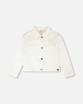 Deux par Deux Deux par Deux Embroidery Flower Denim Jacket