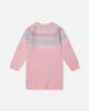 Deux par Deux Deux par Deux Fair Isle Yoke Raglan Sleeve Knit Dress - 2