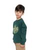 Deux Par Deux Deux par Deux Fleece Crew Neck Line Graphic Sweatshirt - 5