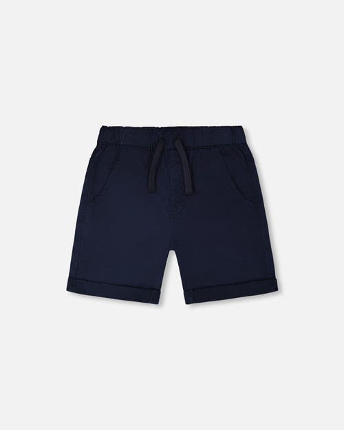 Deux par Deux Deux par Deux Folded Hems Stretch Twill Shorts