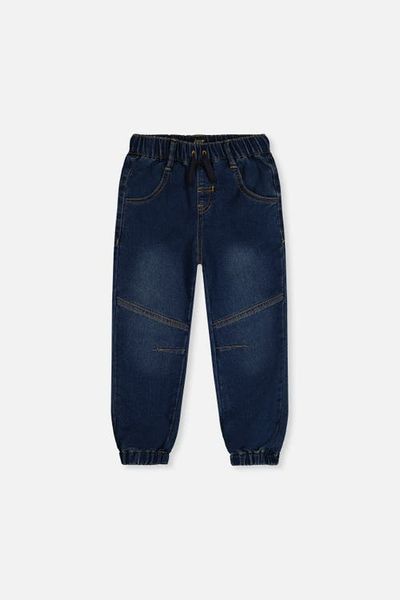 Deux par Deux Deux par Deux French Terry Denim Relaxed Jogger Pants