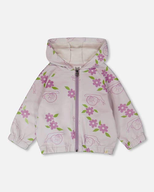 Deux par Deux Deux par Deux French Terry Snails Hooded Cardigan