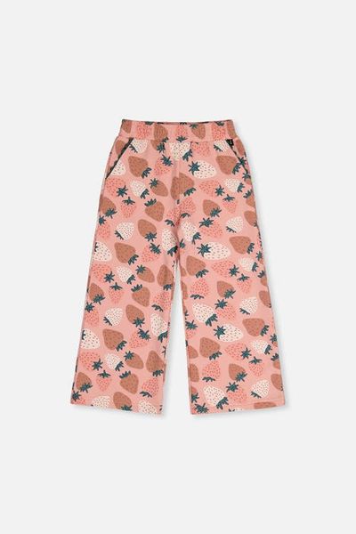Deux par Deux Deux par Deux Frosted Strawberry Soft Relaxed Wide Leg Sweatpants