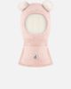 Deux par Deux Deux par Deux Girl Knit Bear Ear Fleece Lined Balaclava - 1
