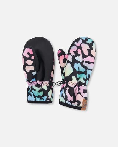 Deux par Deux Deux par Deux Girl Mid-Season Mittens Animal