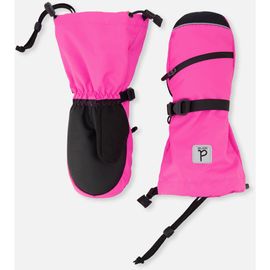 Deux par Deux Deux par Deux Girl Teknik Waterproof Zipper Pocket Winter Mittens