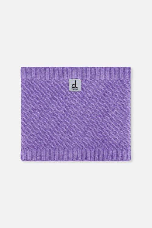 Deux par Deux Deux par Deux Girl Winter Knit Fleece Lined Stretch Neckwarmer