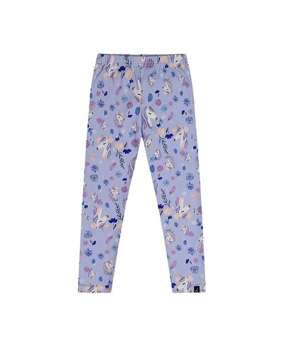 Deux Par Deux Deux par Deux Girls' Allover Unicorn Soft Elastic Waistband Leggings
