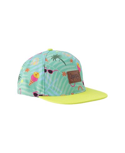 Deux Par Deux Deux par Deux Girls' Beach Print Cap