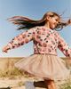 Deux Par Deux Deux par Deux Girls' Bi-Material Dress Strawberry Print - 4