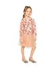 Deux Par Deux Deux par Deux Girls' Bi-Material Dress Strawberry Print - 5