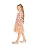 Deux Par Deux Deux par Deux Girls' Bi-Material Dress Strawberry Print - 6