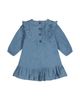 Deux Par Deux Deux par Deux Girls' Chambray Dress Denim - 2