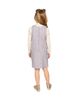 Deux Par Deux Deux par Deux Girls' Checkered Panel Zip Front Side Pocket Jumper - 6