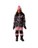 Deux Par Deux Deux par Deux Girls' Chill Floral Jacket & Foot Strap Pants Two Piece Snowsuit - 1