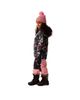 Deux Par Deux Deux par Deux Girls' Chill Floral Jacket & Foot Strap Pants Two Piece Snowsuit - 3