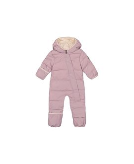 Deux Par Deux Deux par Deux Girls' Cloud Car Seat Fleece-Lined One Piece Snowsuit