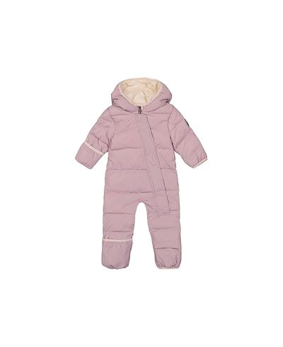 Deux Par Deux Deux par Deux Girls' Cloud Car Seat Fleece-Lined One Piece Snowsuit