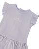 Deux Par Deux Deux par Deux Girls' Cotton Rib Jersey Romper with Frill - 3